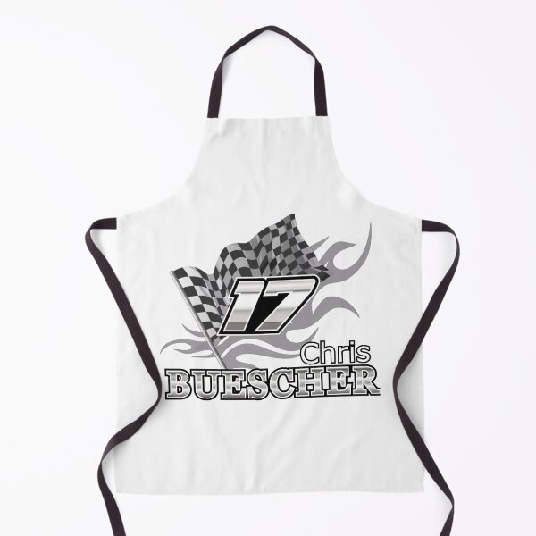 Item preview, Chris Buescher - Flag and Flames designed and sold by TracksideTeesShop.