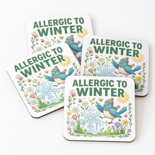 Item preview, Allergic To Winter Funny Bird Changing Seasons designed and sold by Michalsky99.
