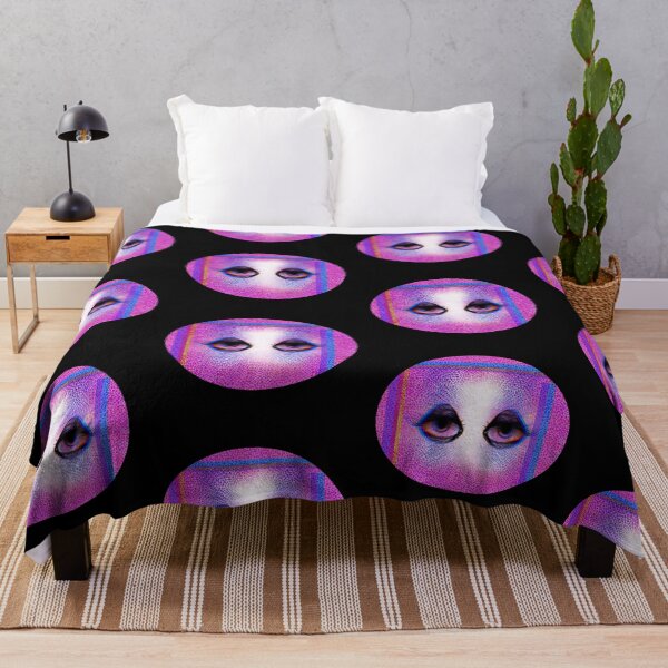 Item preview, Drawn Eyes with Leopard Print Design designed and sold by CreativeGenWhat.