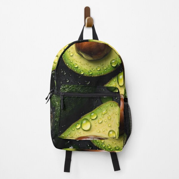 Item preview, Fresh Avocado Halves – Glossy Green Fruit Kitchen Art designed and sold by Kaleidoscope Print.