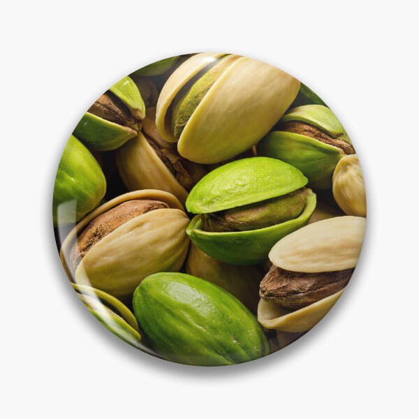Item preview, Green Pistachios Pattern – Fresh Nut Texture Food Art designed and sold by Kaleidoscope Print.