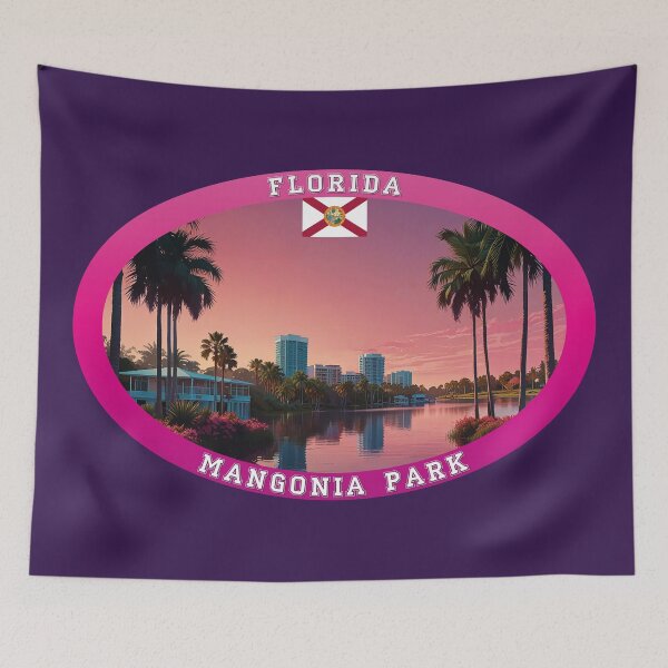 Item preview, Mangonia Park Florida Travel designed and sold by Thistle-TShop.