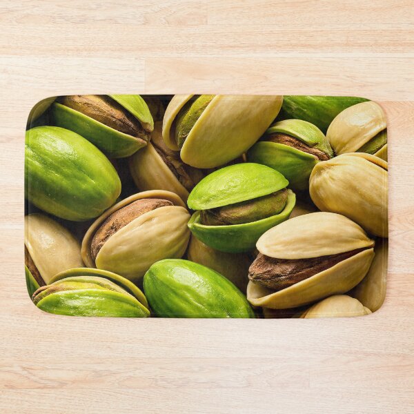 Item preview, Green Pistachios Pattern – Fresh Nut Texture Food Art designed and sold by Kaleidoscope Print.