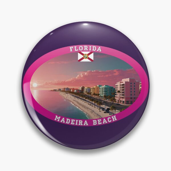 Item preview, Madeira Beach Florida Travel designed and sold by Thistle-TShop.