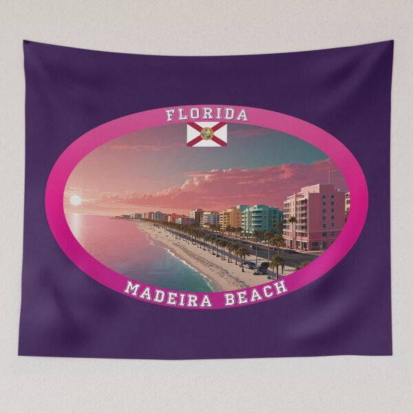 Item preview, Madeira Beach Florida Travel designed and sold by Thistle-TShop.
