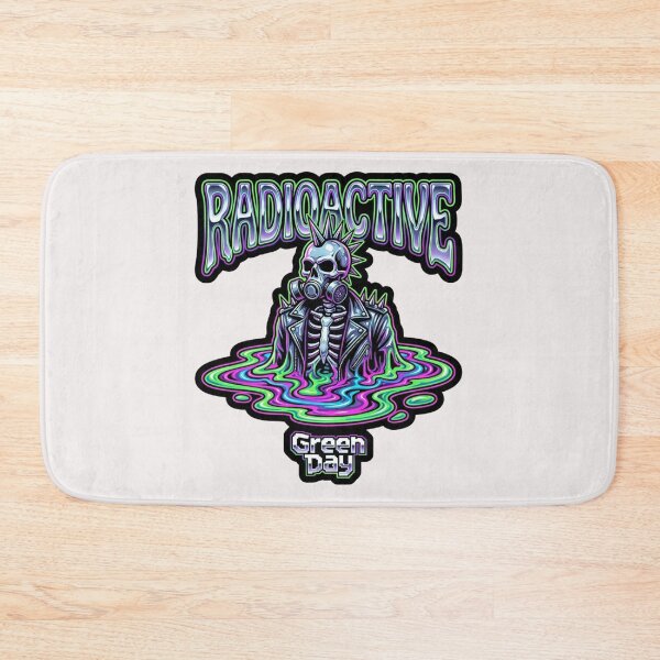Item preview, "Radioactive" Cyberpunk Y2K Skeleton Punk Rock Graphic designed and sold by benjyjump.
