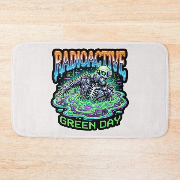 Item preview, Radioactive Futuristic Punk Skeleton Y2K Grunge Design designed and sold by benjyjump.