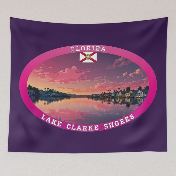 Item preview, Lake Clarke Shores Florida Travel designed and sold by Thistle-TShop.