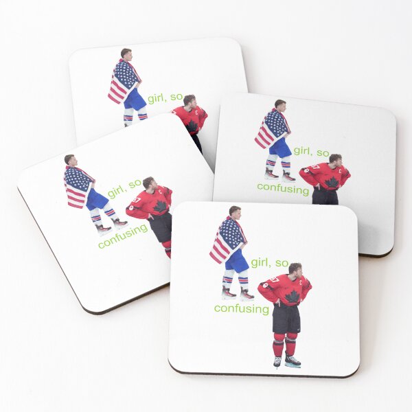 Item preview, connor mcdavid + matthew tkachuk are brat designed and sold by pin3tree603.