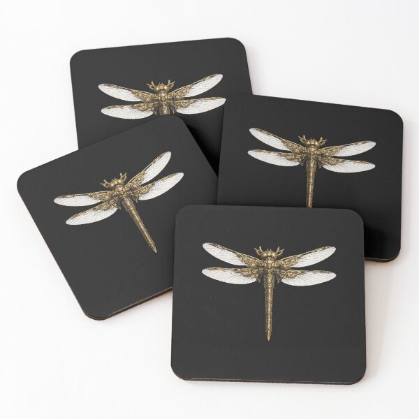 Item preview, Ornate Golden Baroque Dragonfly Emblem designed and sold by salenggiriusr.