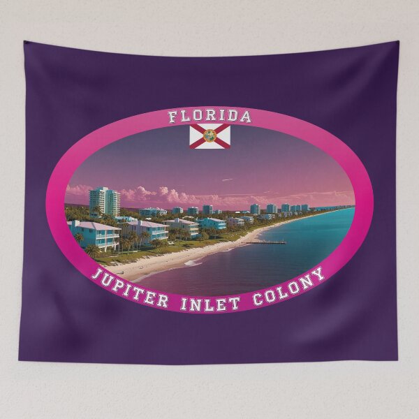 Item preview, Jupiter Inlet Colony Florida Travel designed and sold by Thistle-TShop.