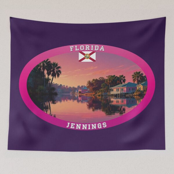 Item preview, Jennings Florida Travel designed and sold by Thistle-TShop.