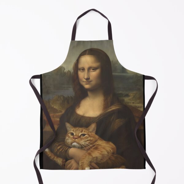 Item preview, Renaissance Cat: Mona Lisa Parody designed and sold by MOFAPPAREL.