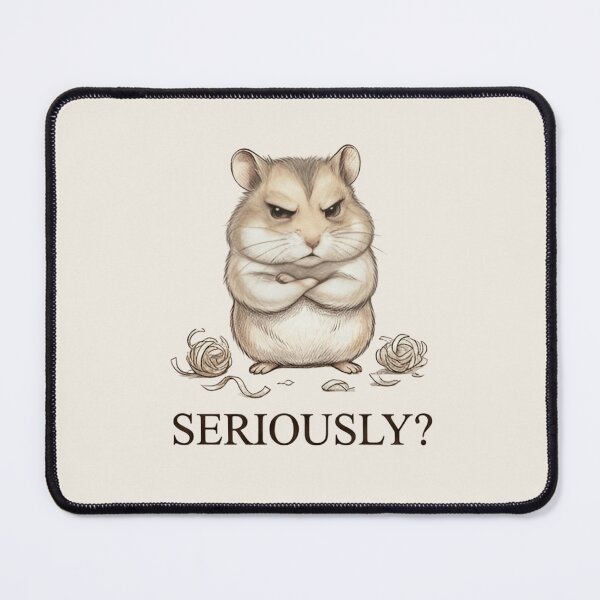 Item preview, Judgmental Hamster T-Shirt Seriously – Cute Funny Sarcastic Animal Meme, Tiny Crossed Arms, Skeptical Hamster Graphic, Funny Hamster Shirt, Meme Lover Gift designed and sold by ZyxDes.
