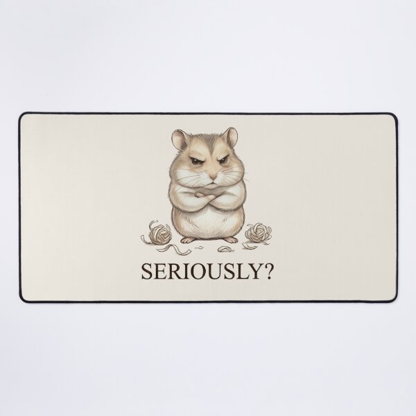 Item preview, Judgmental Hamster T-Shirt Seriously – Cute Funny Sarcastic Animal Meme, Tiny Crossed Arms, Skeptical Hamster Graphic, Funny Hamster Shirt, Meme Lover Gift designed and sold by ZyxDes.