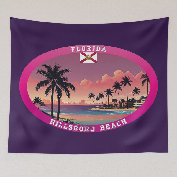 Item preview, Hillsboro Beach Florida Travel designed and sold by Thistle-TShop.