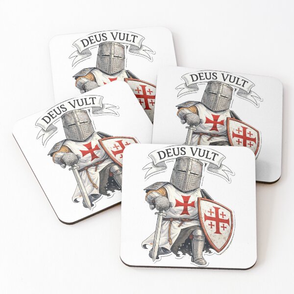 Item preview, Crusader Deus Vult designed and sold by clintang.