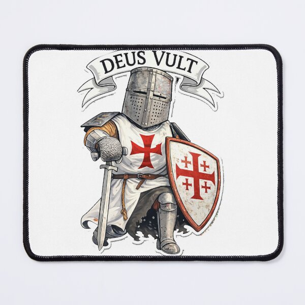 Item preview, Crusader Deus Vult designed and sold by clintang.