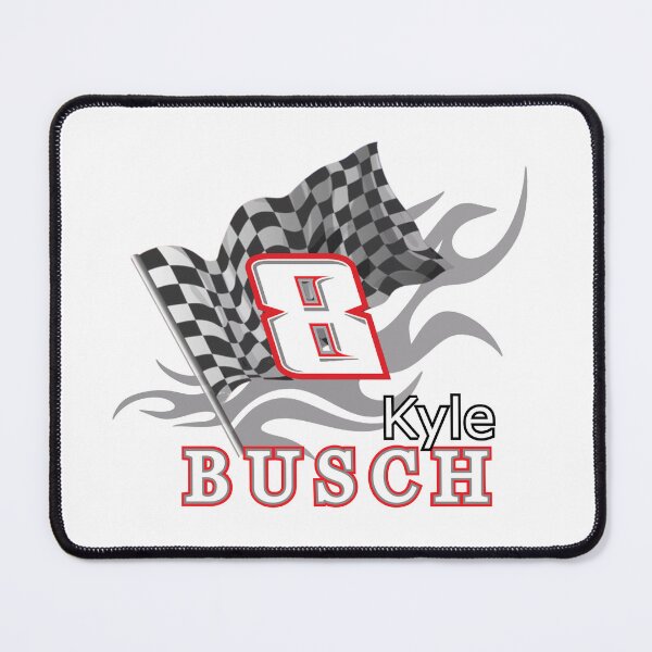 Item preview, Kyle Busch - Flag and Flame  designed and sold by TracksideTeesShop.