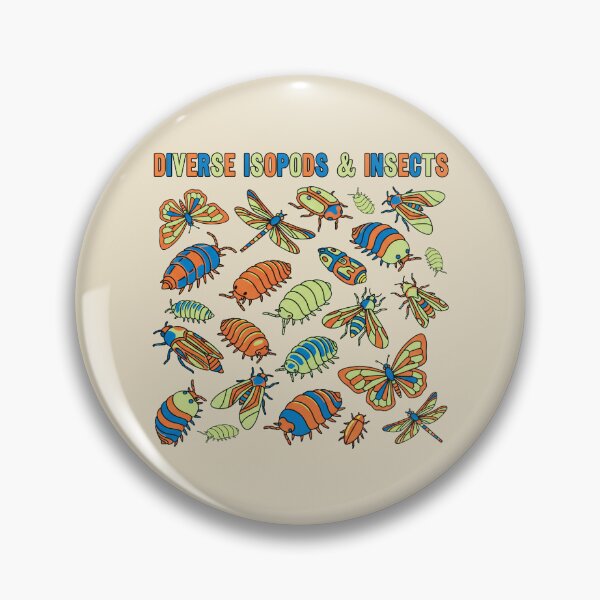 Item preview, Diverse Isopods And Insects. designed and sold by EunsooLee.