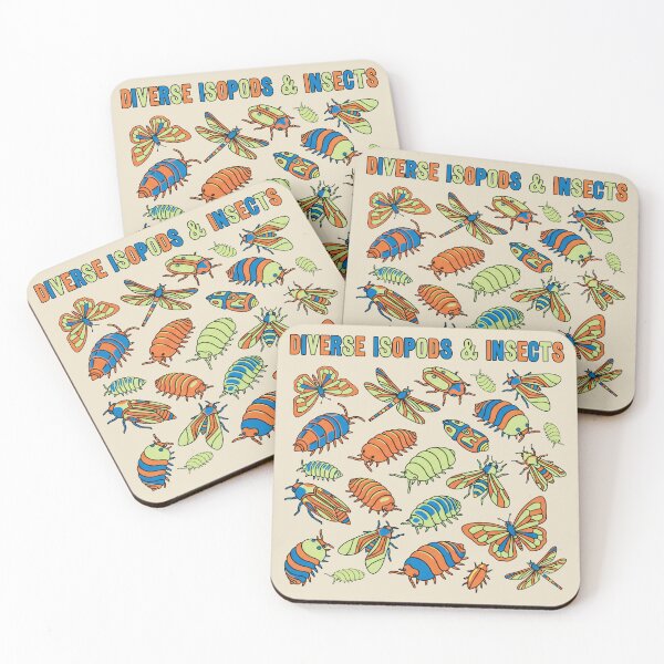 Item preview, Diverse Isopods And Insects. designed and sold by EunsooLee.