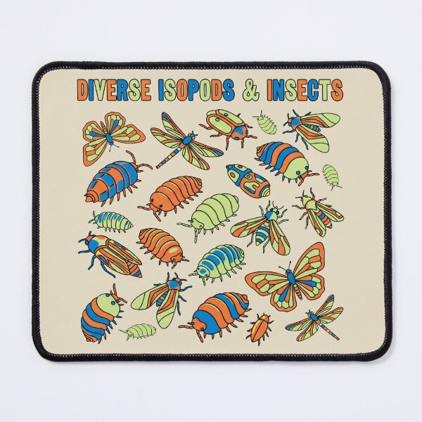 Item preview, Diverse Isopods And Insects. designed and sold by EunsooLee.