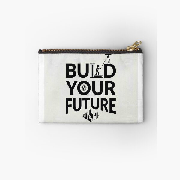 Item preview, Build Your Future Motivational Typography | Minimalist Entrepreneur Success Art designed and sold by ZyricZyric.