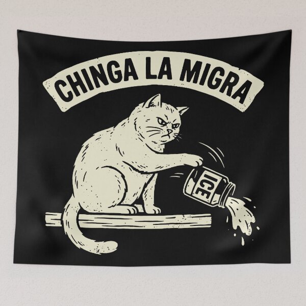 Item preview, Chinga La Migra  designed and sold by maudgarnett.