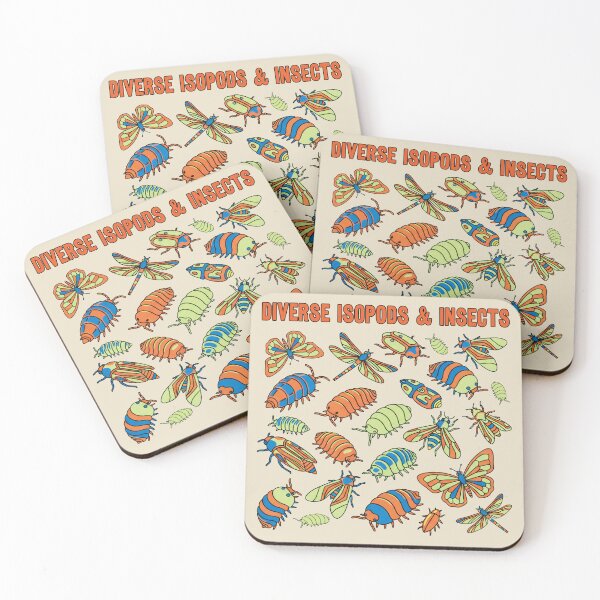 Item preview, Diverse Isopods And Insects. #2 designed and sold by EunsooLee.