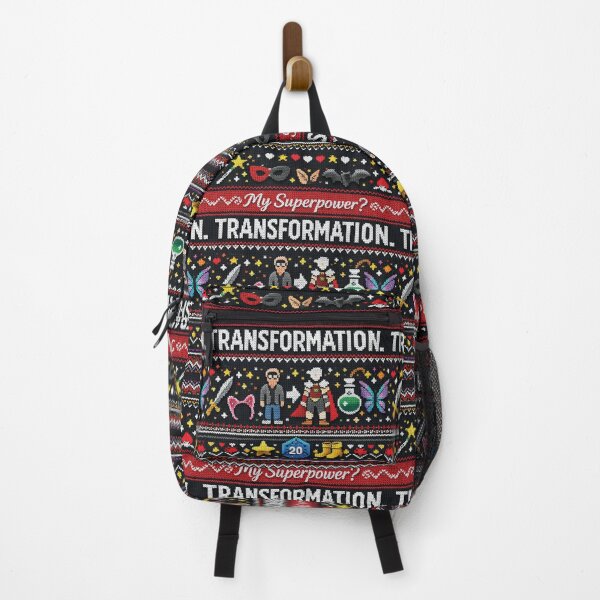 Item preview, My Superpower Transformation Funny Saying Cosplay Knitting Pattern designed and sold by Mauswohn.