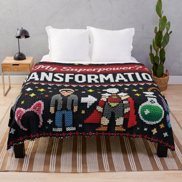 Item preview, My Superpower Transformation Funny Saying Cosplay Knitting Pattern designed and sold by Mauswohn.