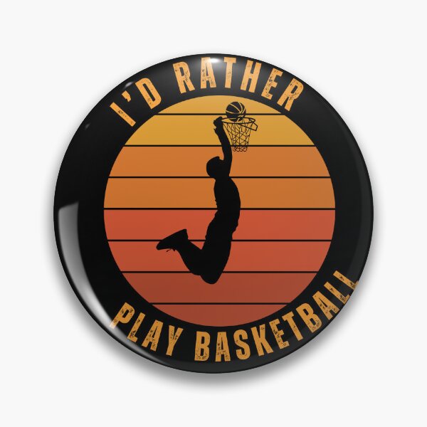 Item preview, I’d Rather Play Basketball designed and sold by ice-apparel.