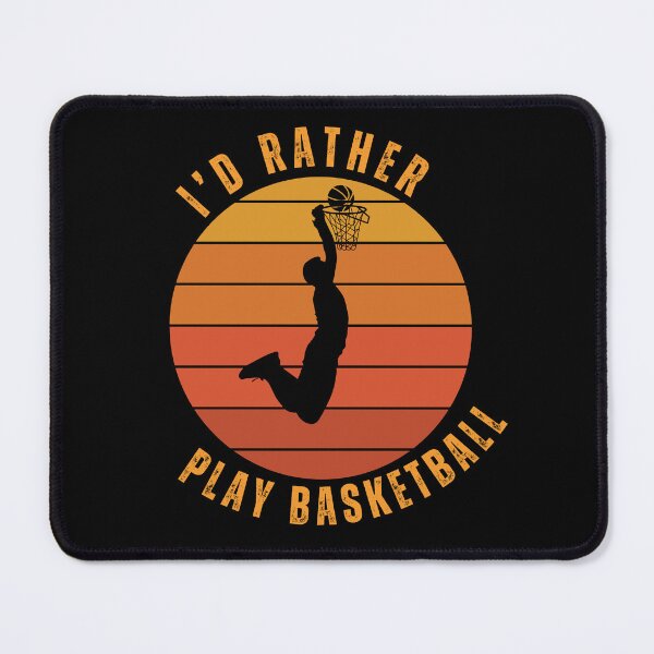 Item preview, I’d Rather Play Basketball designed and sold by ice-apparel.
