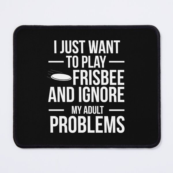 Item preview, I Want To Ignore Adult Problems And Play Frisbee Ultimate Frisbee Player designed and sold by sarkar-art.