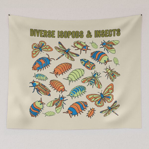 Item preview, Diverse Isopods And Insects. #3 designed and sold by EunsooLee.