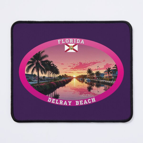Item preview, Delray Beach Florida Travel designed and sold by Thistle-TShop.