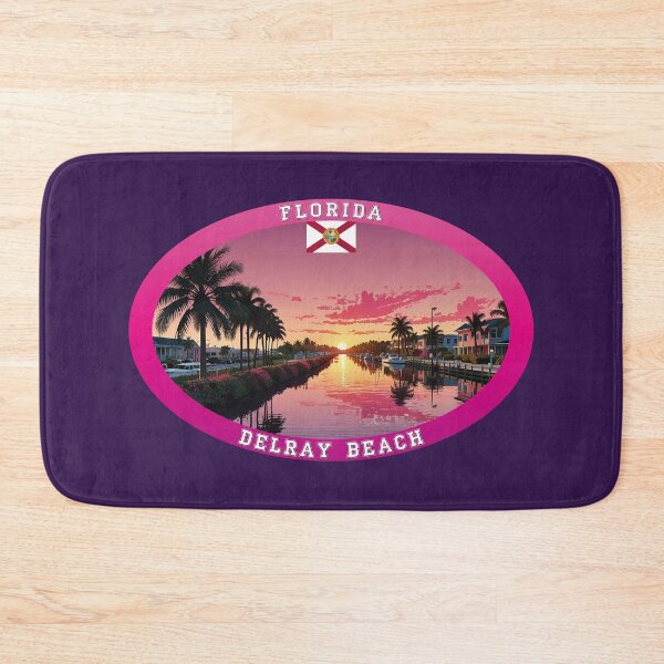 Item preview, Delray Beach Florida Travel designed and sold by Thistle-TShop.