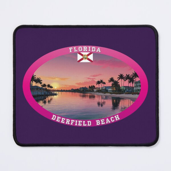 Item preview, Deerfield Beach Florida Travel designed and sold by Thistle-TShop.