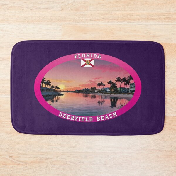 Item preview, Deerfield Beach Florida Travel designed and sold by Thistle-TShop.