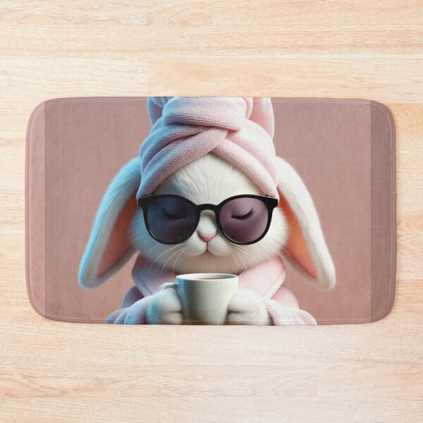 Item preview, Sassy Easter Bunny – Chill Self Care Vibes designed and sold by PixelVibe782.