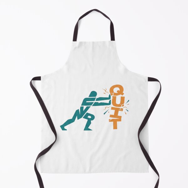 Item preview, Never Quit Motivational Typography | Perseverance & Success Minimalist Art designed and sold by ZyricZyric.