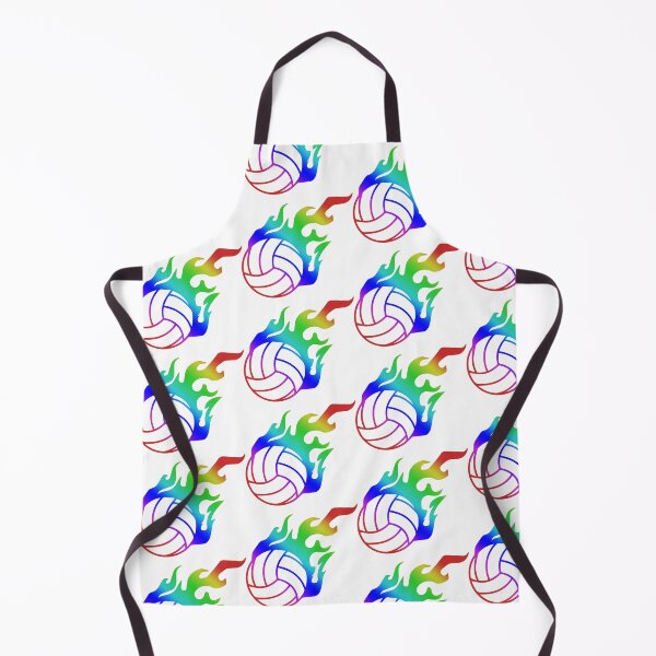 Item preview, Flaming Volleyball Rainbow Wearables designed and sold by furrydrool.