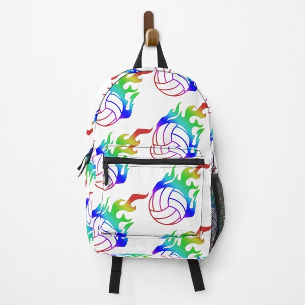 Item preview, Flaming Volleyball Rainbow Wearables designed and sold by furrydrool.