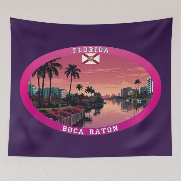 Item preview, Boca Raton Florida Travel designed and sold by Thistle-TShop.
