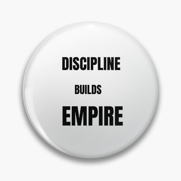 Item preview, DISCIPLINE BUILDS EMPIRE designed and sold by stanleoofficial.