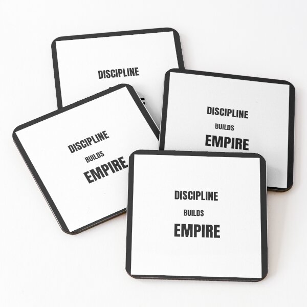 Item preview, DISCIPLINE BUILDS EMPIRE designed and sold by stanleoofficial.