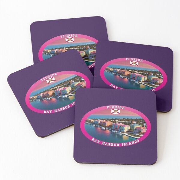 Item preview, Bay Harbor Islands Florida Travel designed and sold by Thistle-TShop.