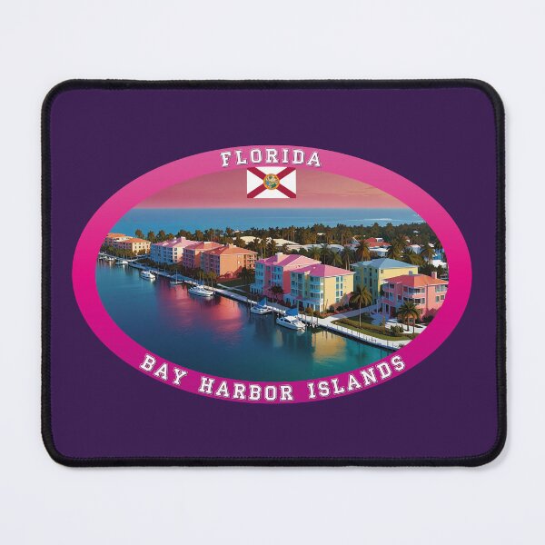 Item preview, Bay Harbor Islands Florida Travel designed and sold by Thistle-TShop.