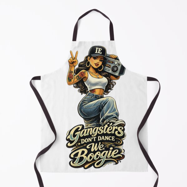 Item preview, Gangsters don't dance we boogie hers designed and sold by Black Sheep Studios .
