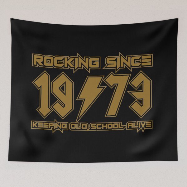 Item preview, Rocking Since 1973 Keeping Old School Alive designed and sold by helenacooper.